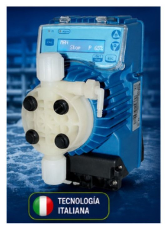 Bomba dosificadora digital SEKO para tratamiento de agua